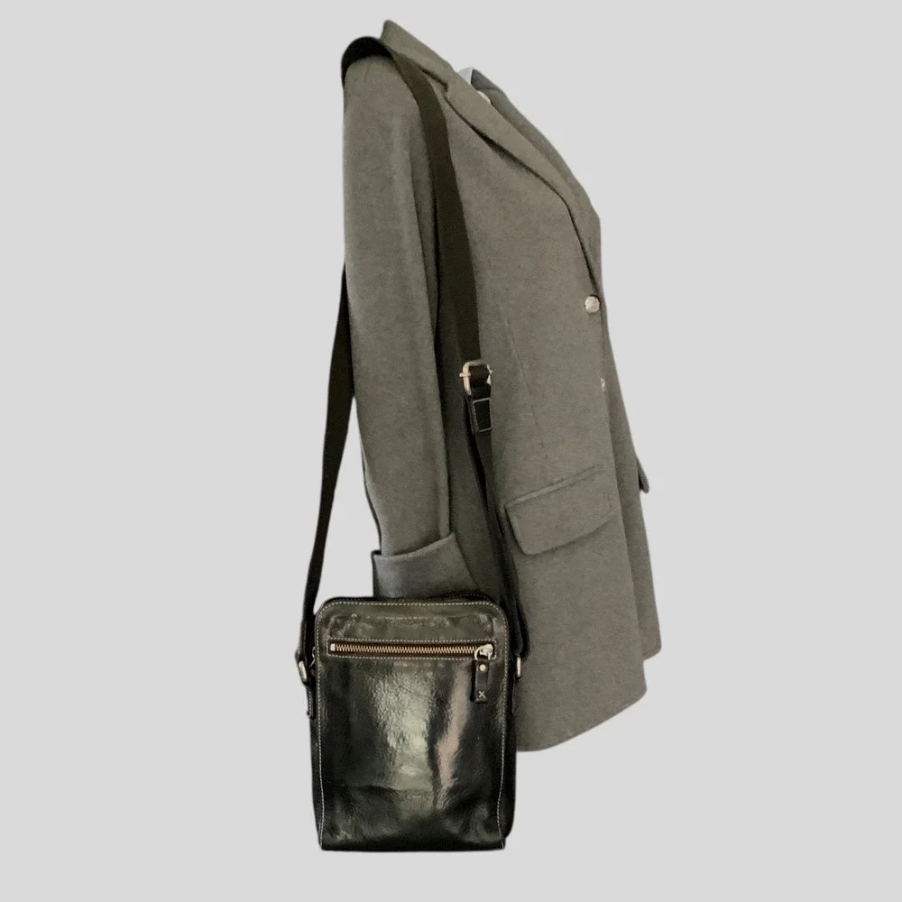 Gordon Rush, Italian Leather, Unisex Crossbody‎ Bag